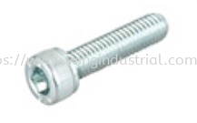 Zinc Plated Steel Hex Socket Cap Screw (N-2 - Inch)