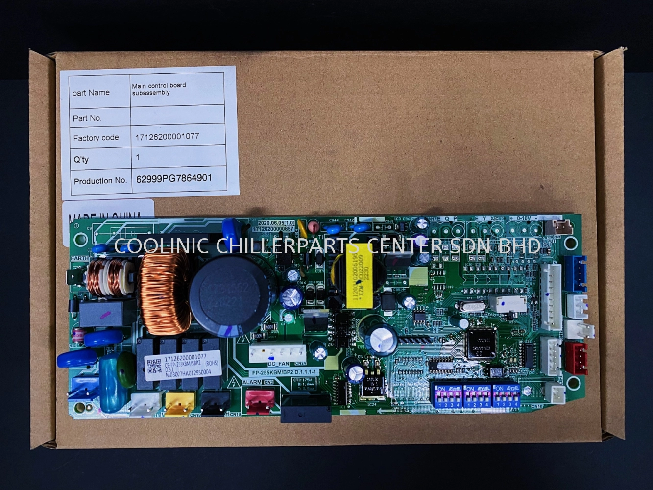 17126200001077 PC Board [CE-FP-255KBM/SBP2] S/S 17126200000857