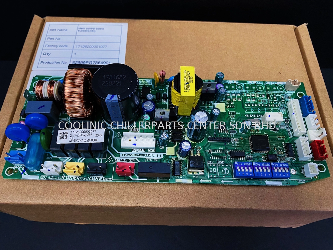 17126200001077 PC Board [CE-FP-255KBM/SBP2] S/S 17126200000857