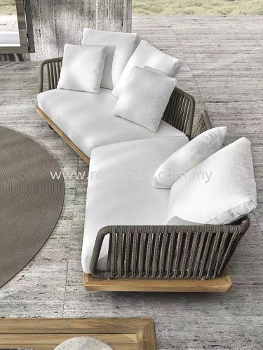 WOVEN ROPE SOFA ( INDOOR / OUTDOOR )