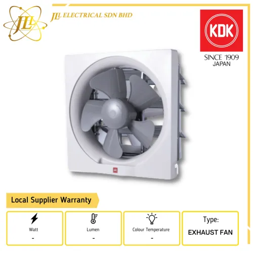 KDK 30AQM8 12'' WALL MOUNT PROPELLER VENTILATOR EXHAUST FAN