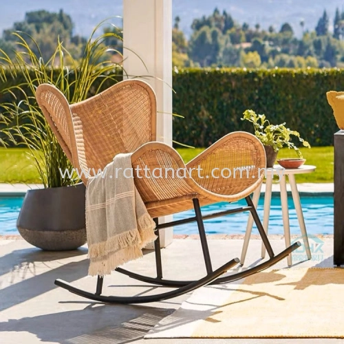 RATTAN ROCKING CHAIR