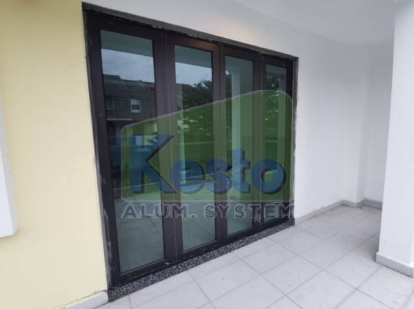  High Performance Folding Door Johor Bahru (JB), Tebrau Contractor, Supplier, Supply | Kesto Aluminium System (JB) Sdn Bhd