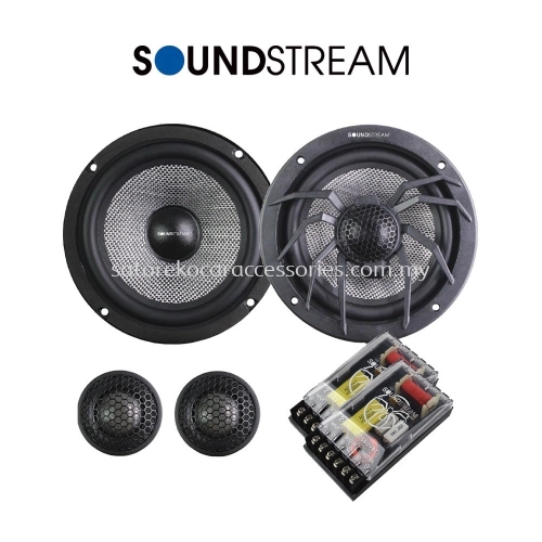 SOUNDSTREAM [LX.65C] 6.5Inch 2Way Component System Speaker 