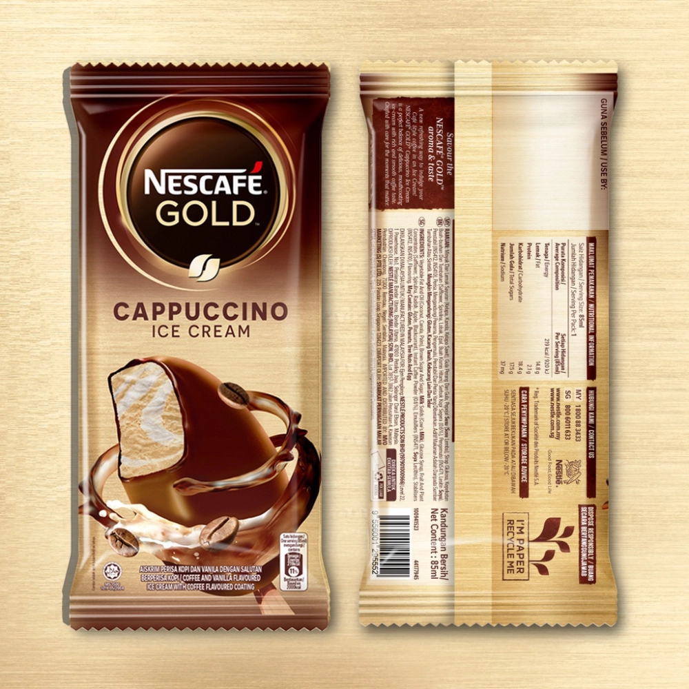 Nestle Nescafe Gold Cappucino Ice Cream 85ml