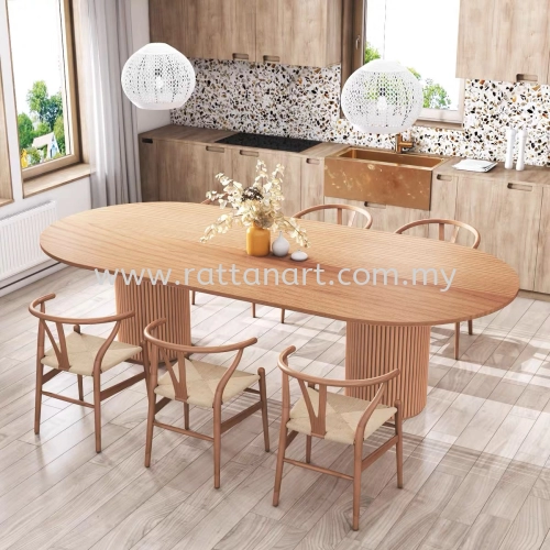 WOODEN DINING TABLE