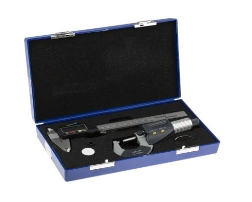  841-2521 - RS PRO Metric & Imperial Digital Caliper, Micrometer, Rule Measuring Set