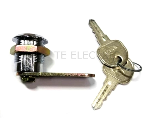 C-097 METAL PANEL LOCK WITH KEY (HOLE CUT 20MM)