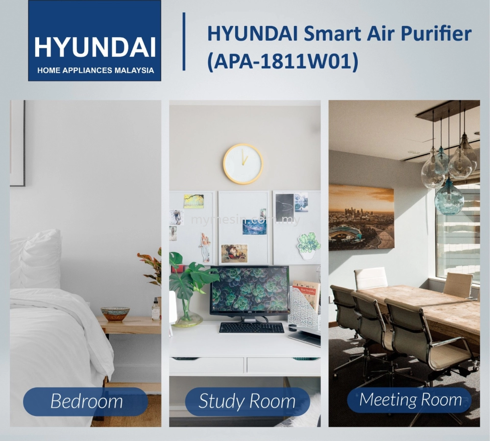 HYUNDAI APA-1811W01 Smart Air Purifier Cleaning Equipment Selangor,  Malaysia, Kuala Lumpur (KL), Shah Alam Supply, Suppliers, Supplier,  Distributor | Mymesin Machinery & Hardware Sdn Bhd
