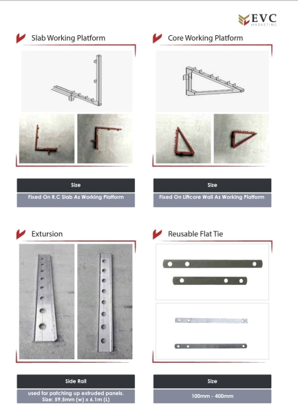 Aluminium Formwork Accessories  Aluminium Formwork Accessories  Kuala Lumpur (KL), Malaysia, Selangor Manufacturer, Supplier, Supply, Supplies | Crestform Scaffolding Sdn Bhd