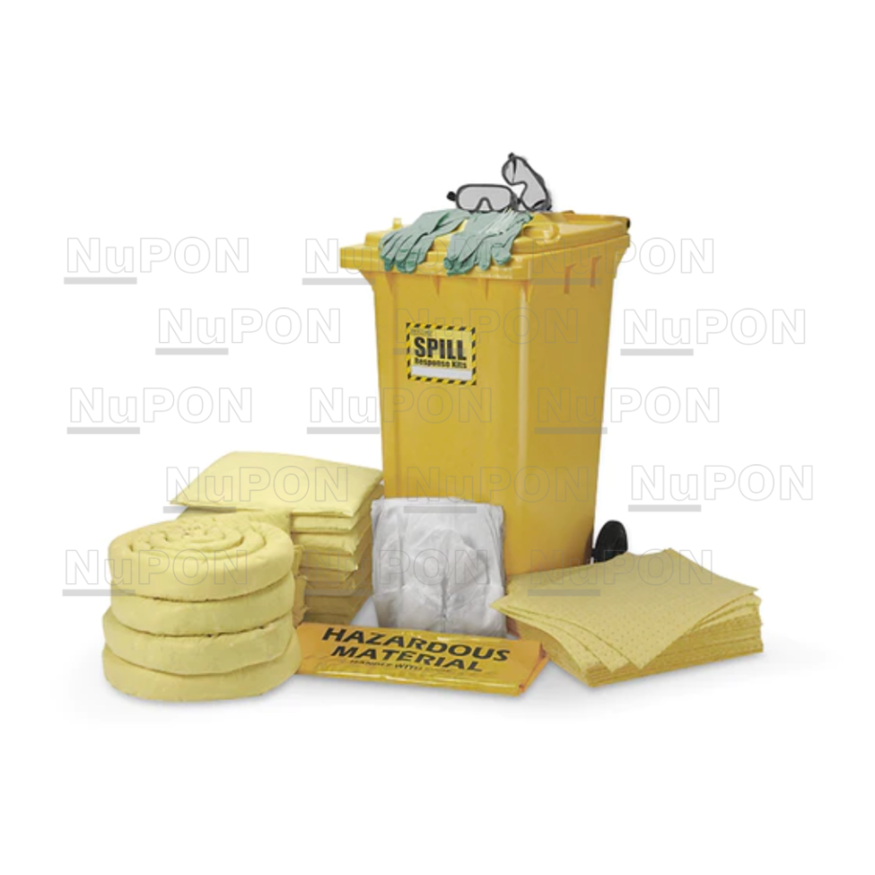 240 Litre Dispenser Spill Kit Cart - Chemical Only