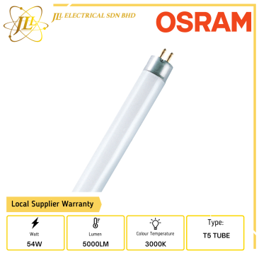 OSRAM G5 54W/830 5000LM 4FT T5 TUBE