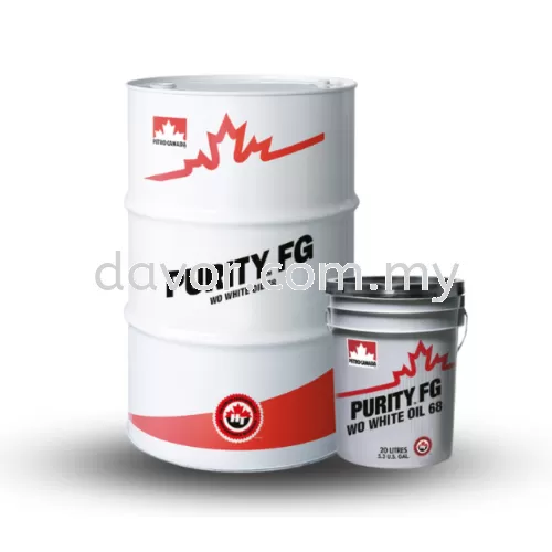 Petro Canada Purity FG WO Food Grade White Oil - Ultra Pure Lubricant for Food Processing