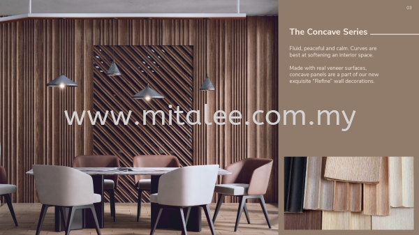 concave series MY_page-0005 Chroma Concave Fluted panel Malaysia, Johor Bahru (JB), Selangor, Kuala Lumpur (KL) Supplier, Supply | Mitalee Carpet & Furnishing Sdn Bhd