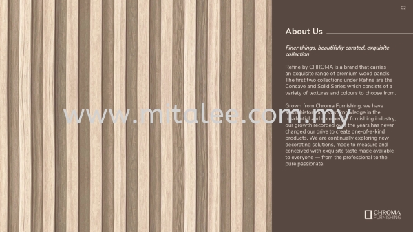 solid_page-0004 Chroma Solid Fluted panel Malaysia, Johor Bahru (JB), Selangor, Kuala Lumpur (KL) Supplier, Supply | Mitalee Carpet & Furnishing Sdn Bhd