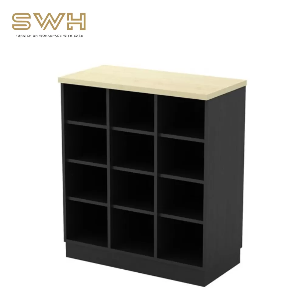 Pigeon Hole Low Cabinet | Office Furniture Penang