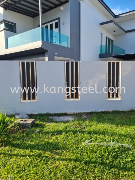 F032 Fencing Grille Johor Bahru, JB, Skudai Design, Installation, Supply | Kang Steel Engineering Sdn Bhd