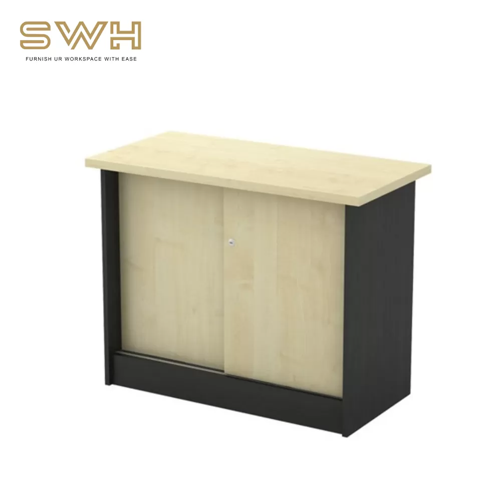 Sliding Door Side Cabinet | Office Furniture Penang
