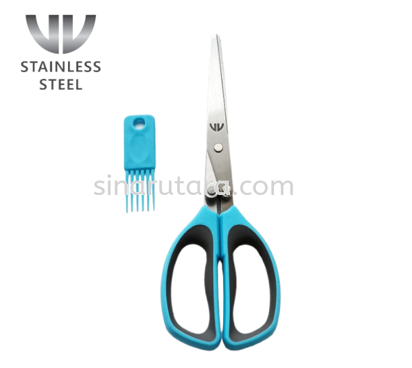 VS-17875 8.75" 5 BLADE SCISSOR  Scissor Kitchenware VV Kedah, Malaysia, Lunas Supplier, Suppliers, Supply, Supplies | TH Sinar Utara Trading