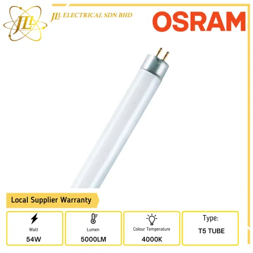 OSRAM 54W/840 NEUTRAL WHITE 4FT 1200MM T5 TUBE