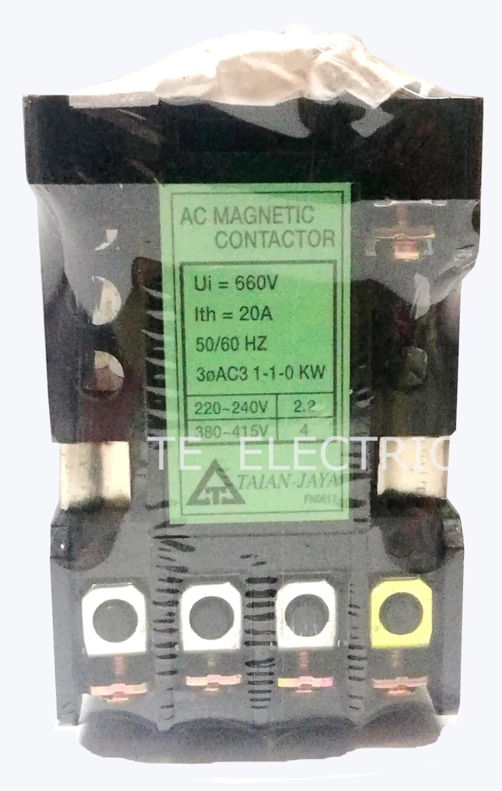 TAIAN JAYA C-11L CONTACTOR TAIAN 20A 240V CONTACTOR TAIAN C SERIES CONTACTOR (SIRIM APPROVED)