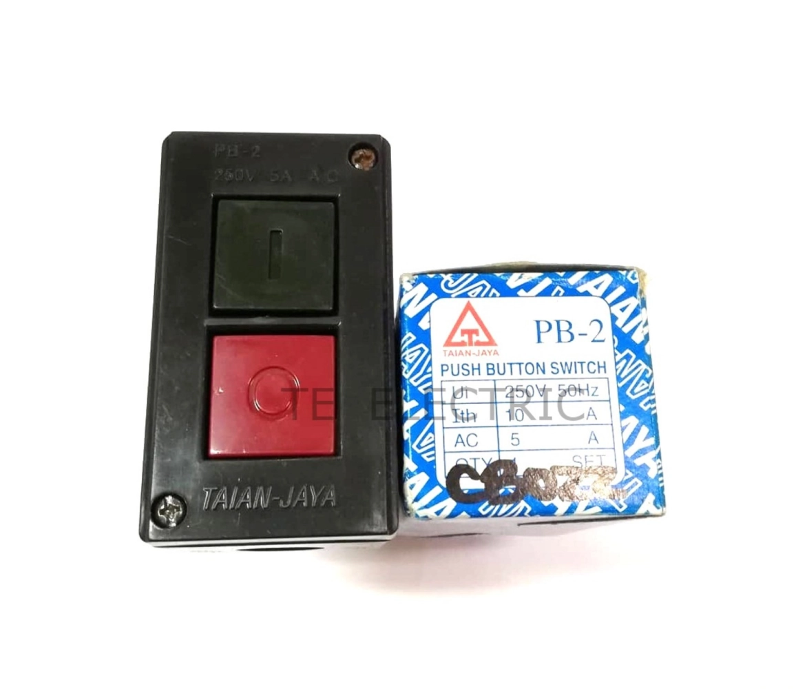 TAIAN JAYA PB - 2 POWER PUSH BUTTON SWITCH SECURITY & SURVEILLANCE ...