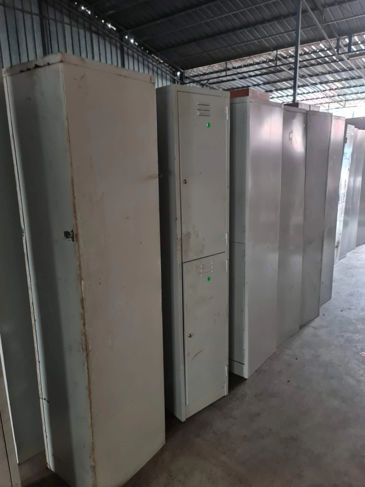 Second Hand Steel Locker | Almari Loker Besi Asrama Murah | Pembekal Loker Besi | Pembekal Perabot Asrama