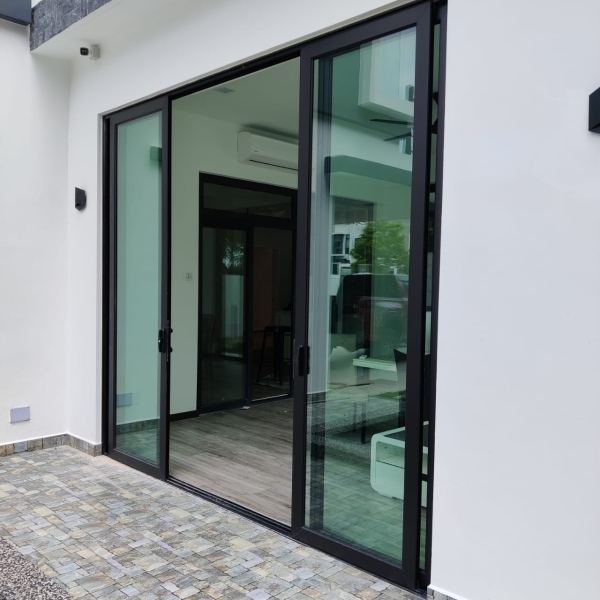 H/P Sliding Door Aluminium Sliding Door  JB, Johor Bahru, Malaysia Aluminium Fabrication, Glass Partition | METALIFE