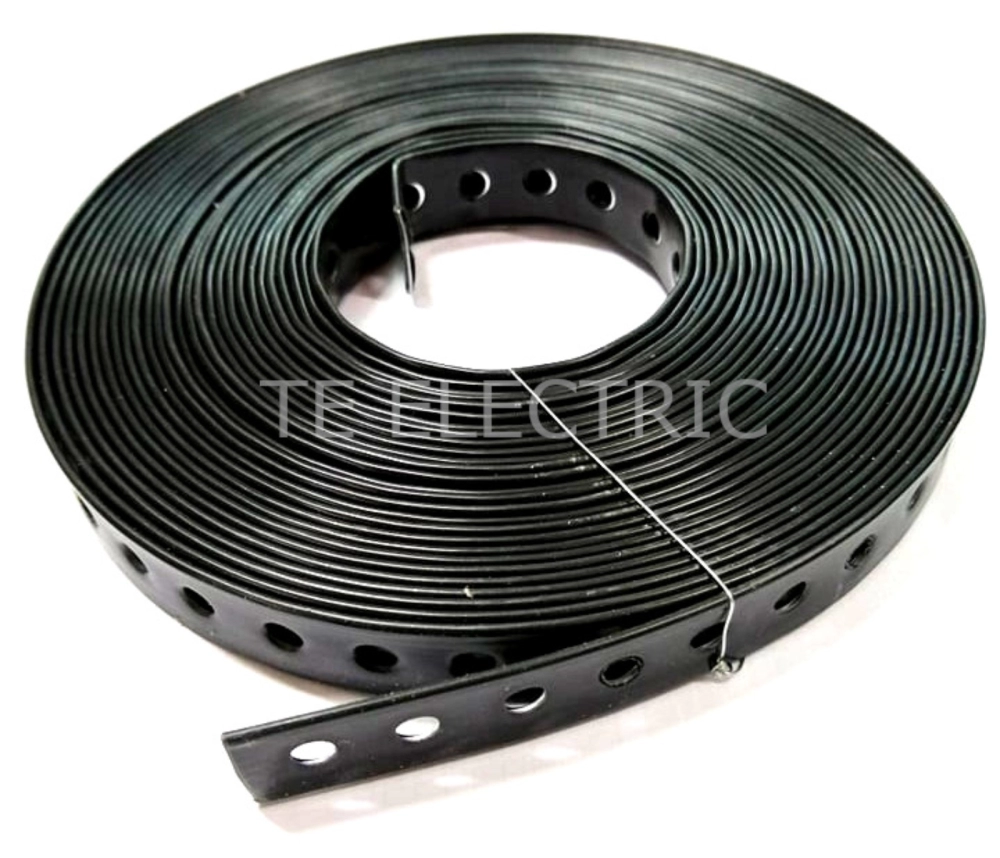 (10MTR) 17MM PVC COATED STEEL BEND INSULATED WEATHERPROOF ANTI RUST