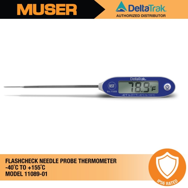 11089-01 FlashCheck Needle Probe Thermometer | DeltaTrak by Muser Probe Thermometers Thermometers DeltaTrak Kuala Lumpur (KL), Malaysia, Selangor, Sunway Velocity Supplier, Suppliers, Supply, Supplies | Muser Apac Sdn Bhd