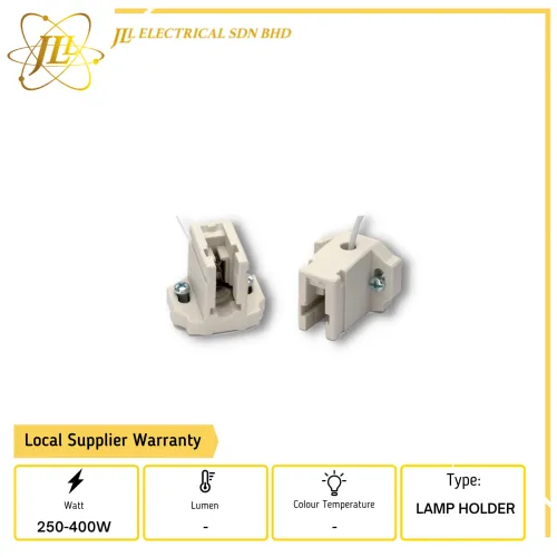 JLUX FC2 250W/400W 500V DOUBLE ENDED LAMP HOLDER