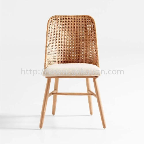 033 - WOODEN DINING CHAIR