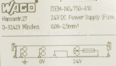 Wago I/O System Wago I/O Module Wago 750-610 Malaysia (Selangor, Johor, Terengganu, Penang)