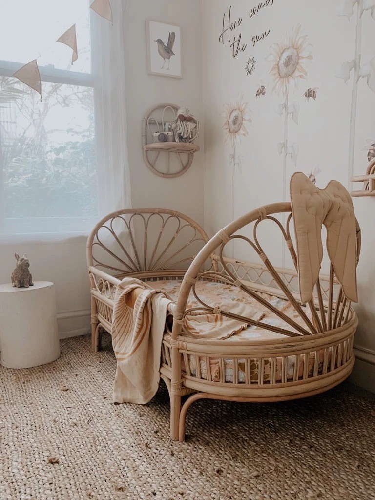 RDB 029 - RATTAN SLEEPING BED