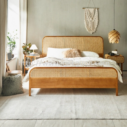 RDB 042 - RATTAN SLEEPING BED