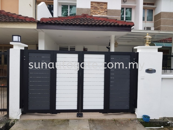  Trackless Aluminium Penang, Malaysia, Simpang Ampat Autogate, Gate, Supplier, Services | SUN AUTOGATE SDN. BHD.