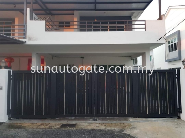  Trackless Aluminium Penang, Malaysia, Simpang Ampat Autogate, Gate, Supplier, Services | SUN AUTOGATE SDN. BHD.