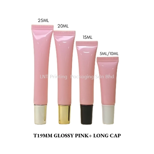 T19MM Glossy Pink With Long Cap