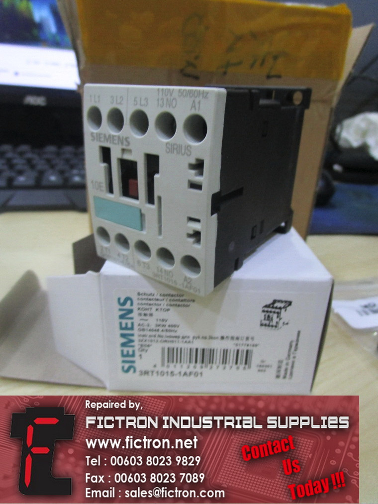 3RT1015-1AF01 3RT10151AF01 SIEMENS Contactor Supply Malaysia Singapore Indonesia USA Thailand