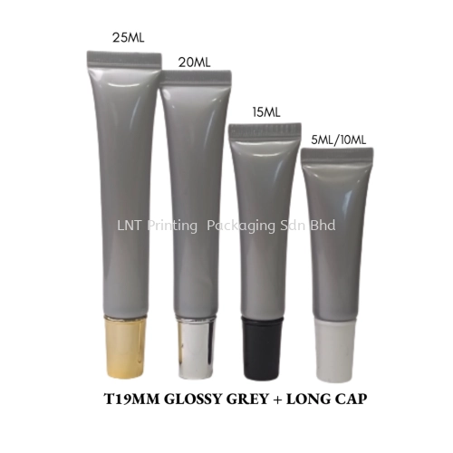 T19MM Grey Soft Tube with Long Cap