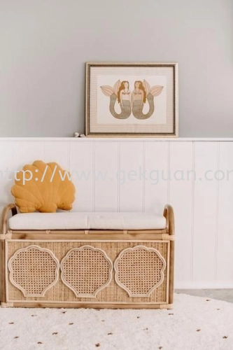 RTB 005 - RATTAN TOY BOX