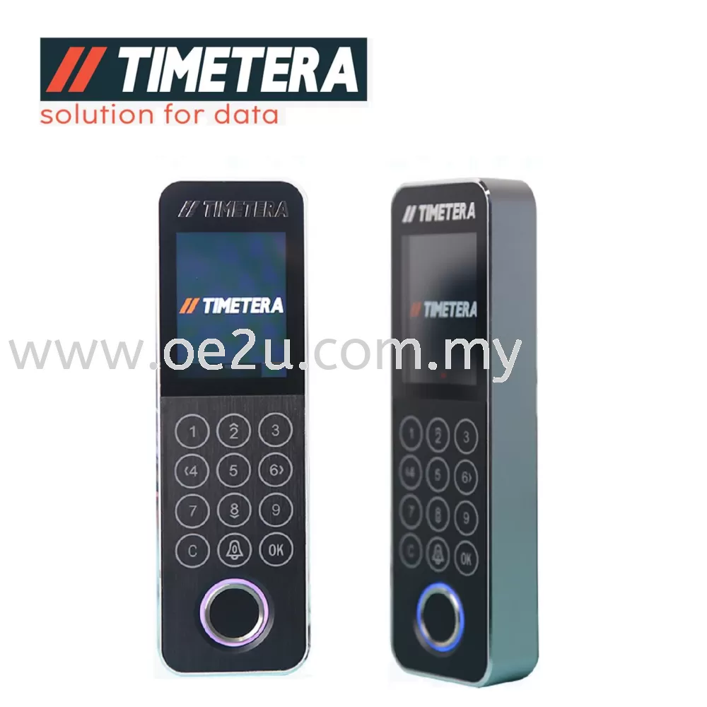 TIMETERA SD360 Fingerprint Time Attendance System With Door Access Control (Software Reporting & WiFi Connection)