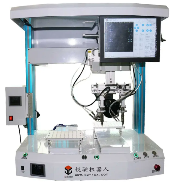 R501DH Dual Soldering Head Soldering Machine Soldering Robotics Malaysia, Penang, Johor Bahru (JB), Thailand, Philippines, Vietnam Supplier, Distributor, Supply, Supplies | OS Electronics Sdn Bhd