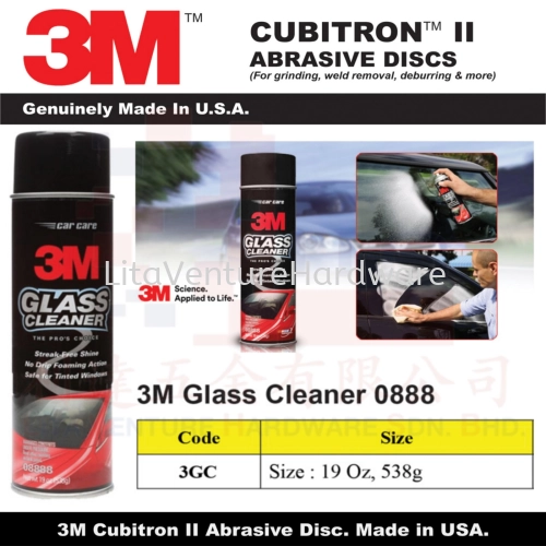 3M GLASS CLEANER 0888 3GC