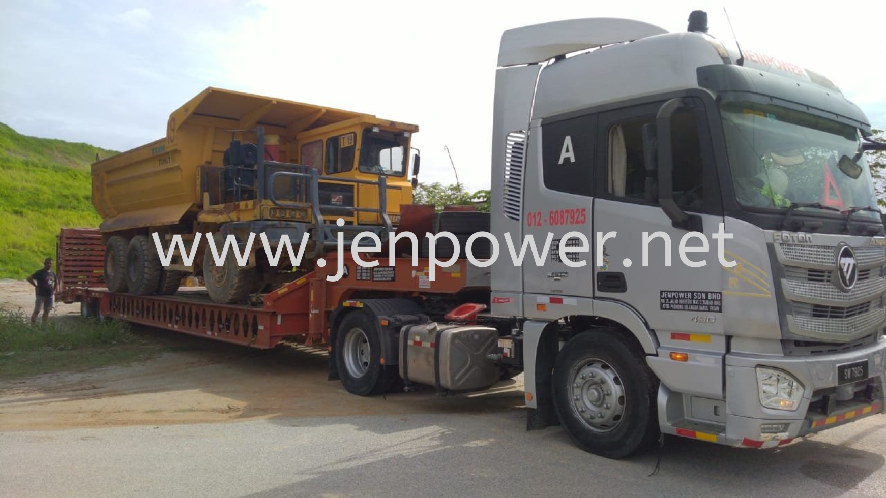 2 Axle Low Loader Rental