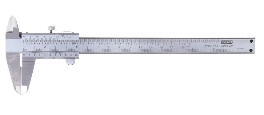  136-3413 - RS PRO Imperial, Metric Vernier Caliper, External Micrometer Measuring Set