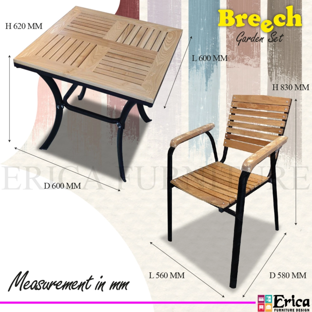 Breech 1+2 Outdoor Garden Set