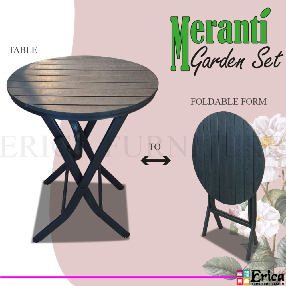 Meranti 1+2 Outdoor Foldable Set