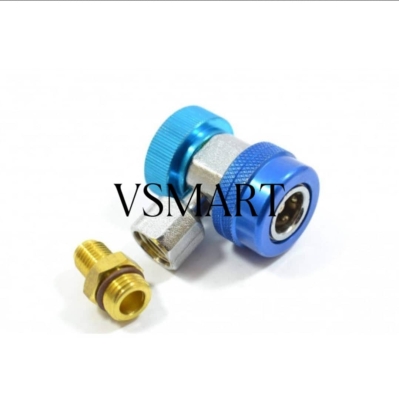 R134A CAR ADAPTOR QUICK CONNECTOR HIGH LOW PRESSURE ADAPTOR VALVE TOOLS QC12ML