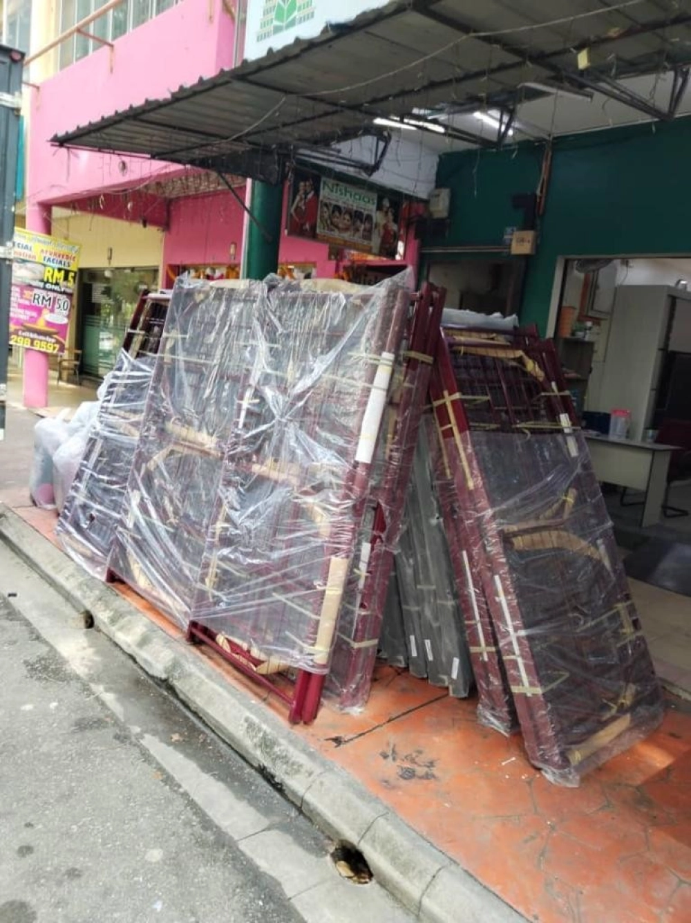 Metal Double Decker Bed | Katil Double Decker Besi | Tilam Asrama Murah deliver to KL Putrajaya Klang Selangor